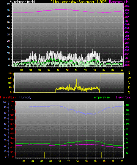 24 Hour Graph for Day 11