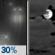 Friday Night: Chance Light Rain then Mostly Cloudy